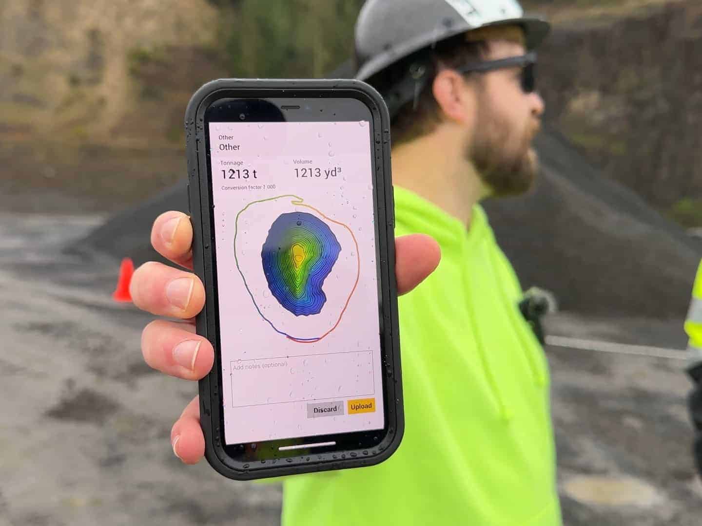 3 Reasons DOTs Should Measure Stockpile Inventory with SR Measure on an iPhone
