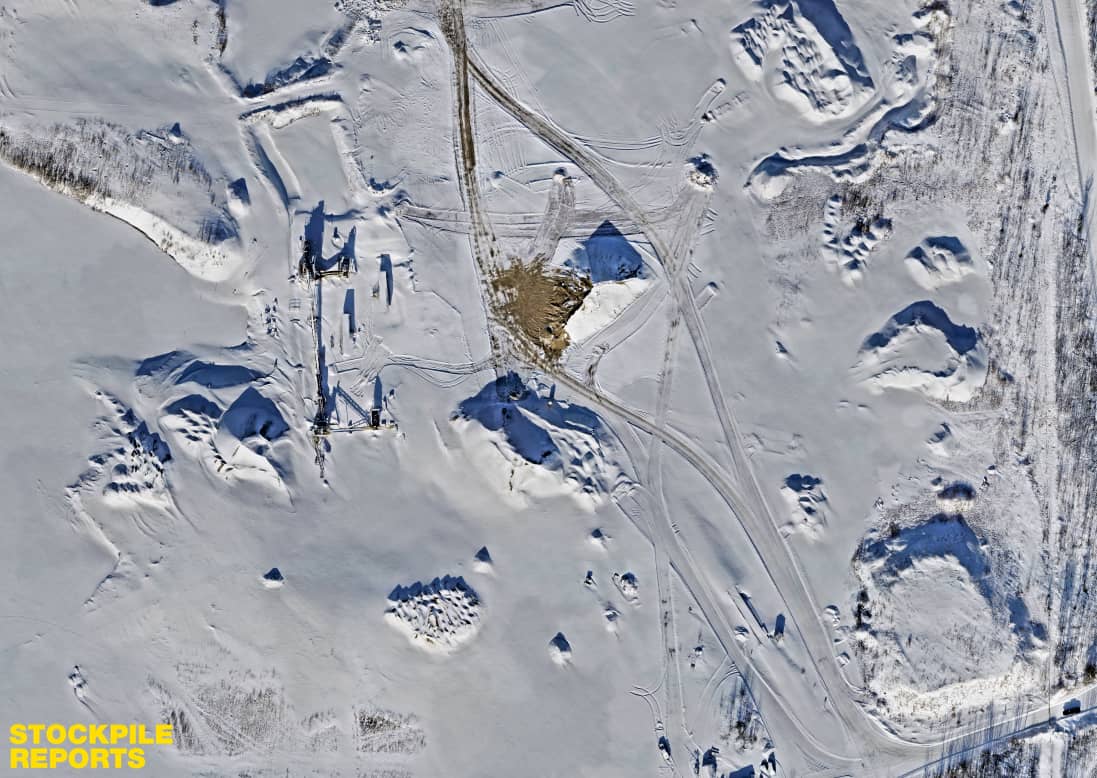 Can I Measure a Snow-Covered Stockpile?