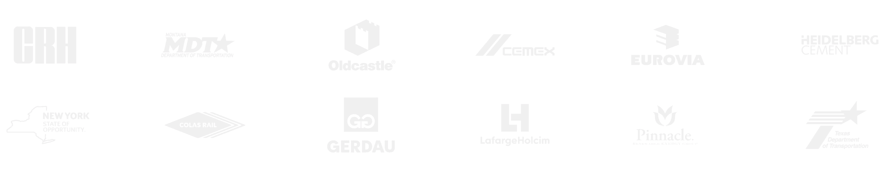 Trusted by leading companies in aggregates, mining, and construction