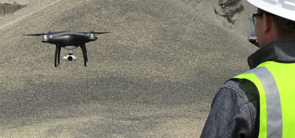 Man Flying Drone