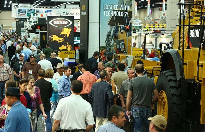Photo taken from the floor of Agg1 2013 event.