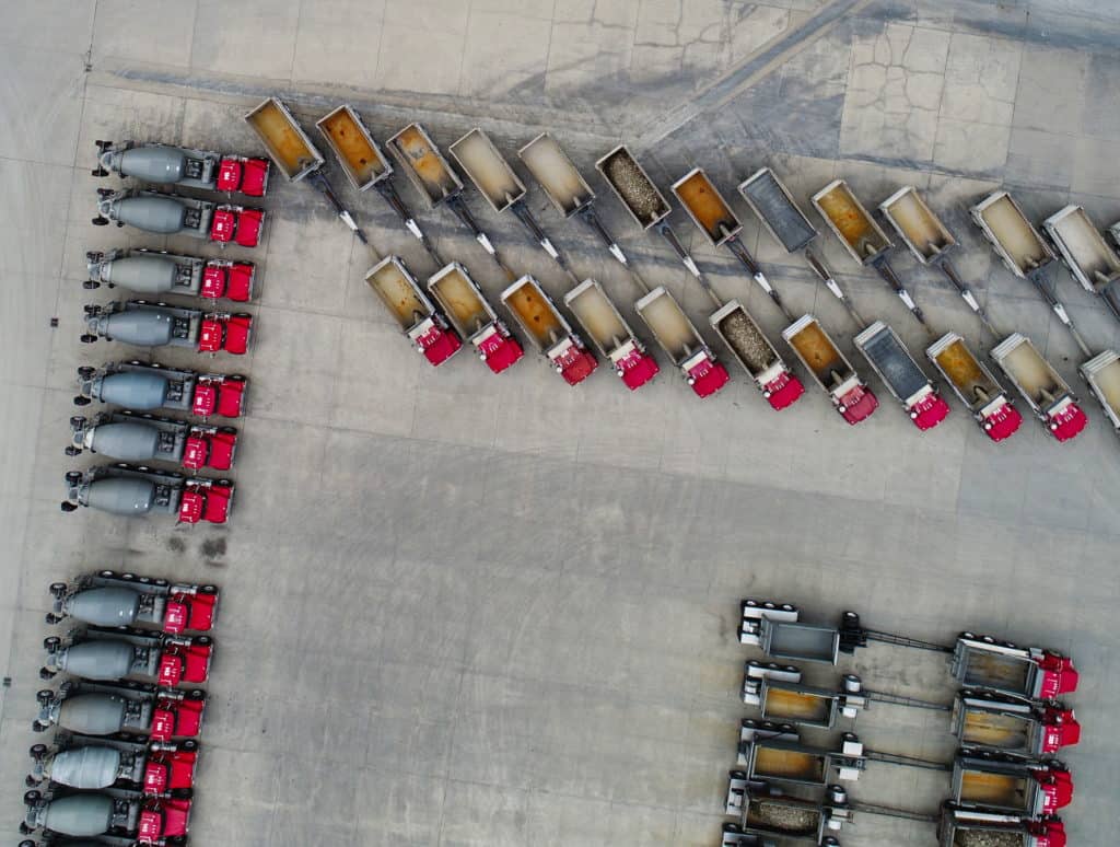 Fleet of Trucks | Stockpile Reports