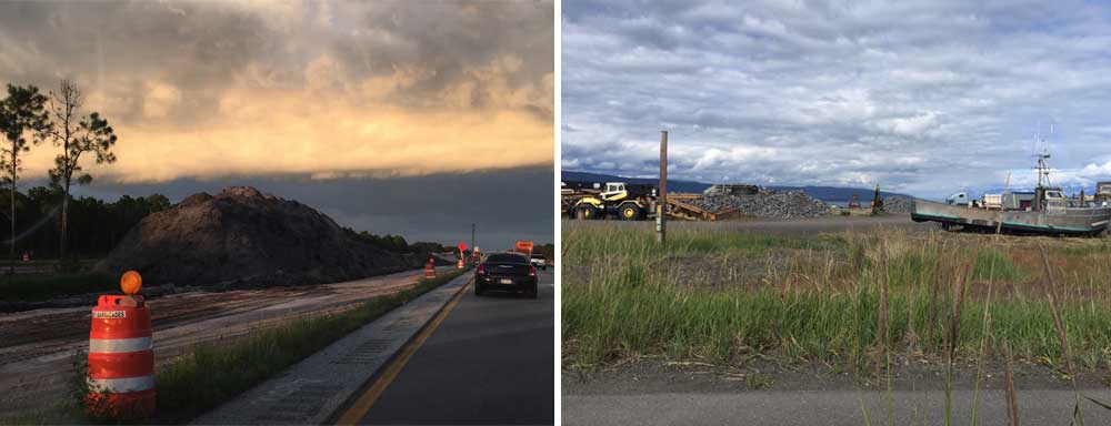 From the Florida highways to the Homer Spit in Alaska, you can’t help but notice the construction and highway maintenance stockpiles.